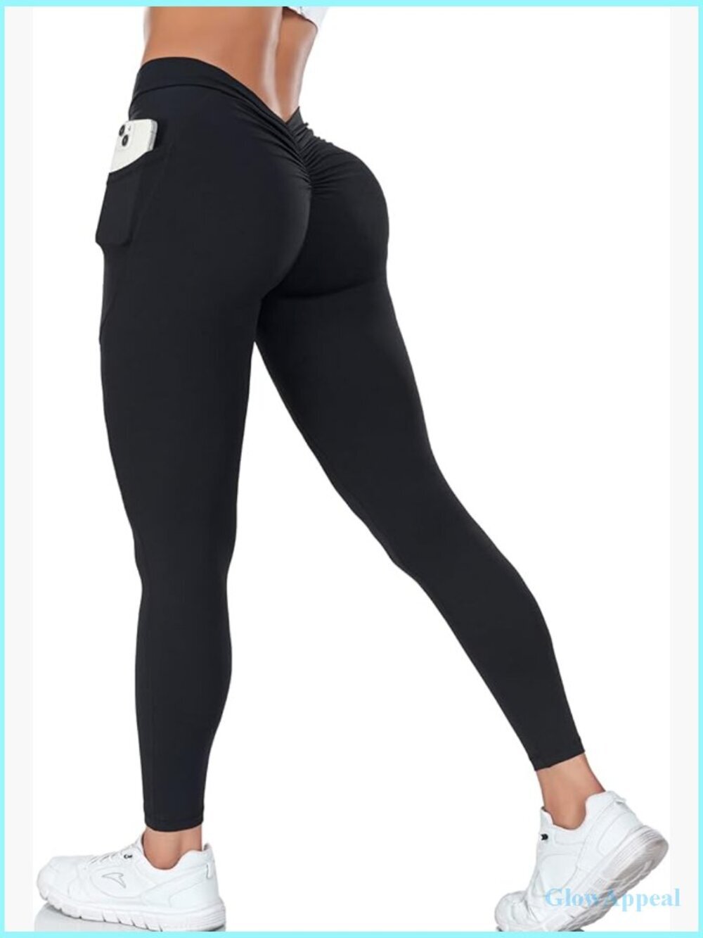 Scrunch Butt Lifting Leggings with Pockets High Waist Yoga Pants